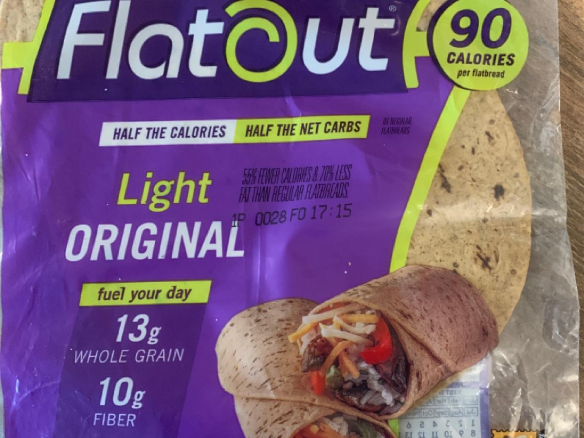 Light Original Flatbread Nutrition Facts Eat This Much