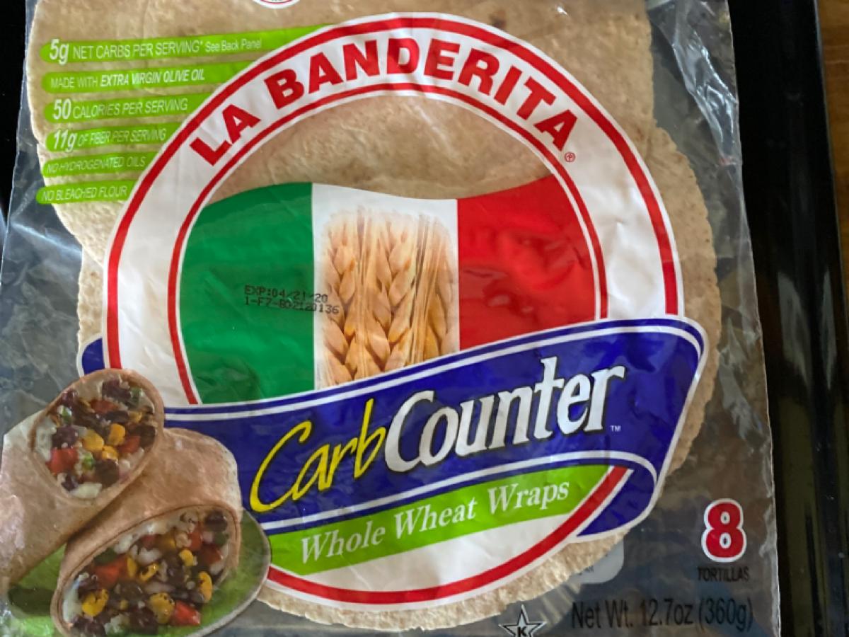 Carb Counter Whole Wheat Wraps Nutrition Facts Eat This Much