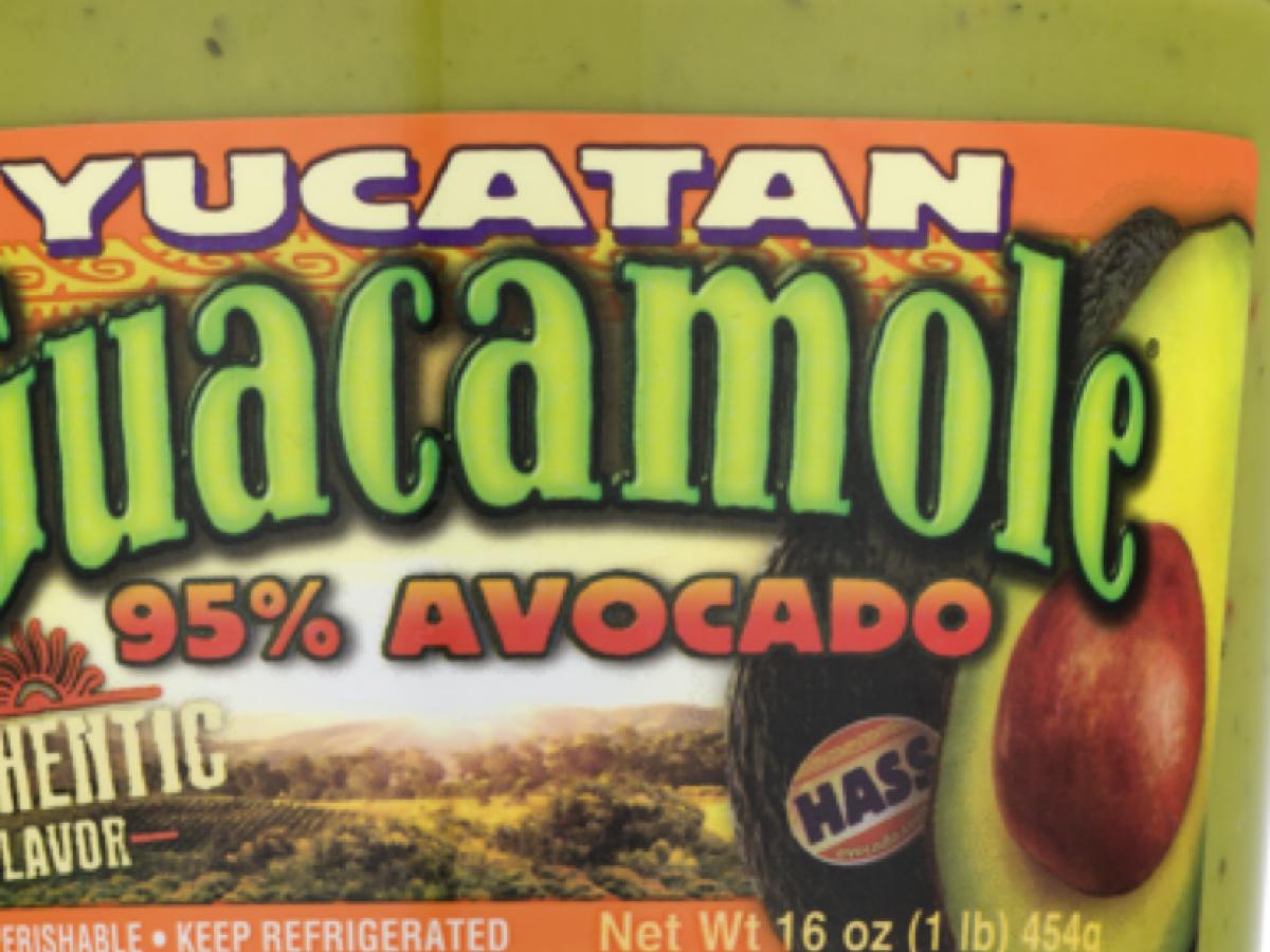 Guacamole Nutrition Facts Eat This Much
