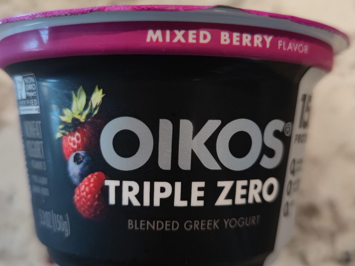 Mixed Berry Triple Zero Blended Greek Yogurt Nutrition Facts Eat This