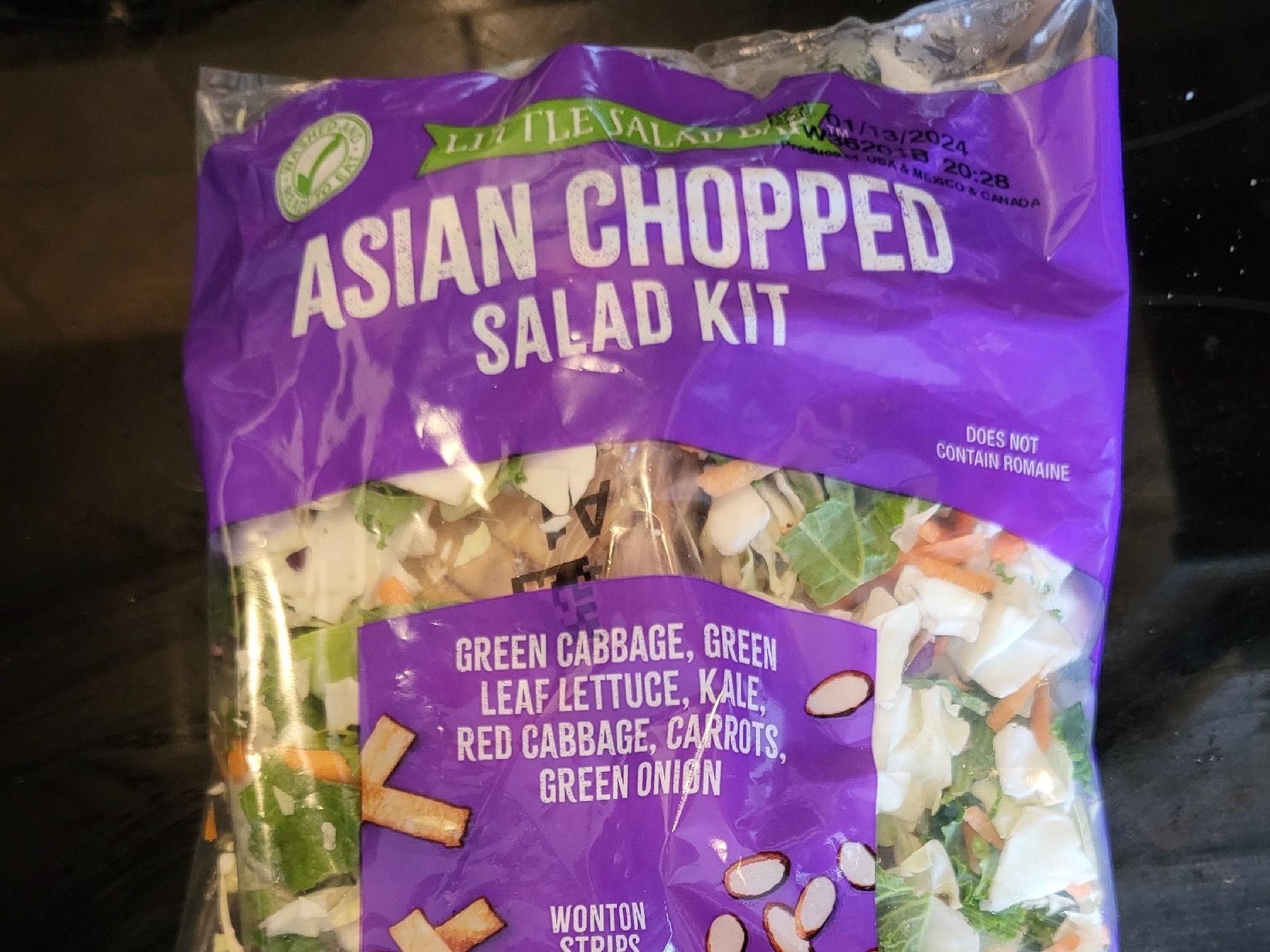 Asian Chopped Salad Kit Nutrition Facts Eat This Much