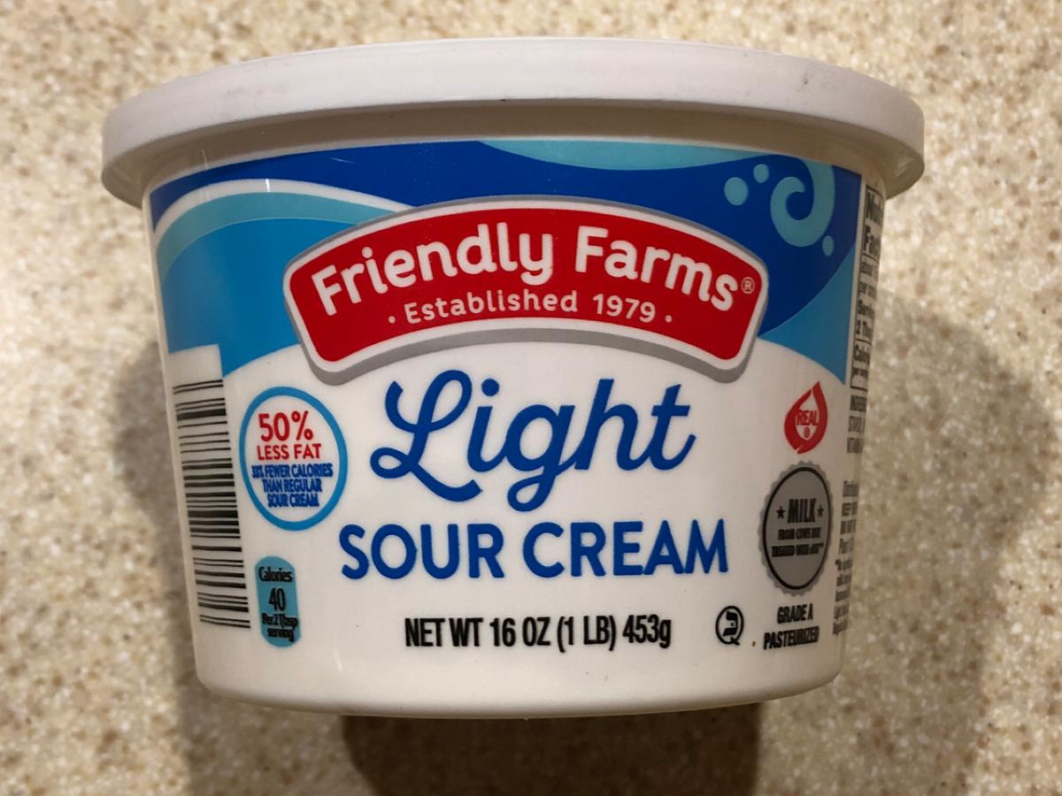 Light Sour Cream Nutrition Facts Eat This Much