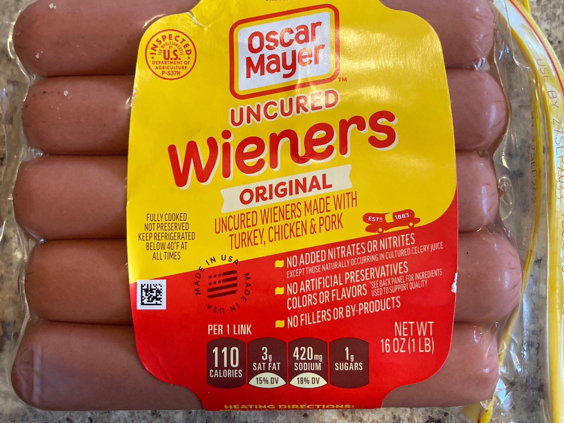 Classic Uncured Wieners Nutrition Facts Eat This Much