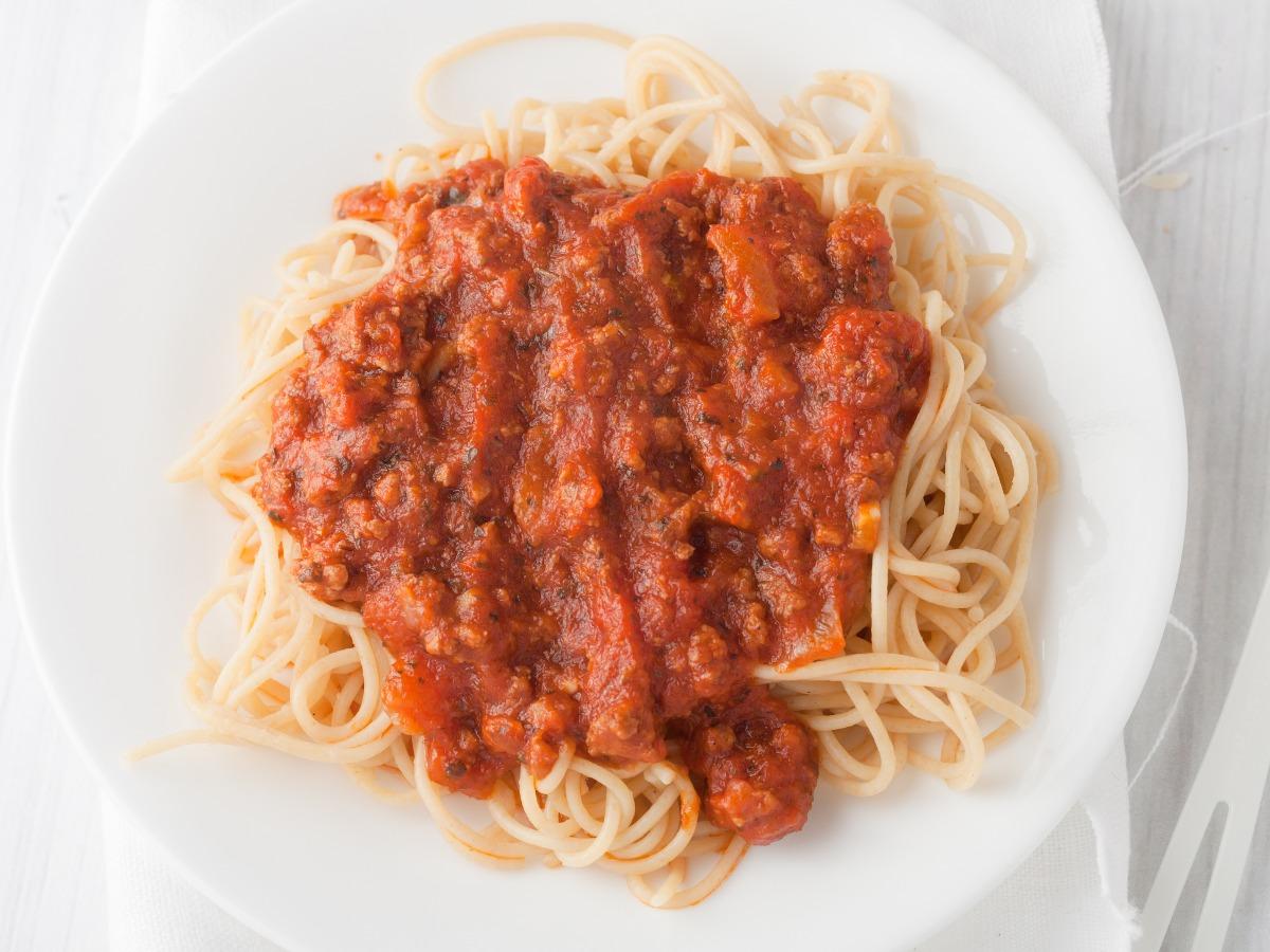 Spaghetti With Meat Sauce Eat This Much