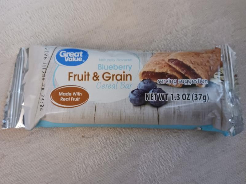 Blueberry Fruit and Grain Bars