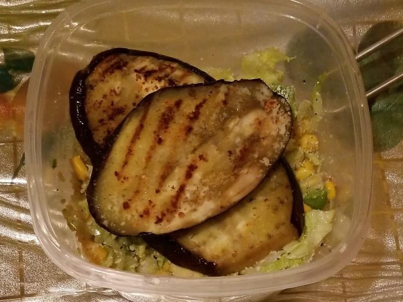 Mexican Quinoa Salad with Eggplant