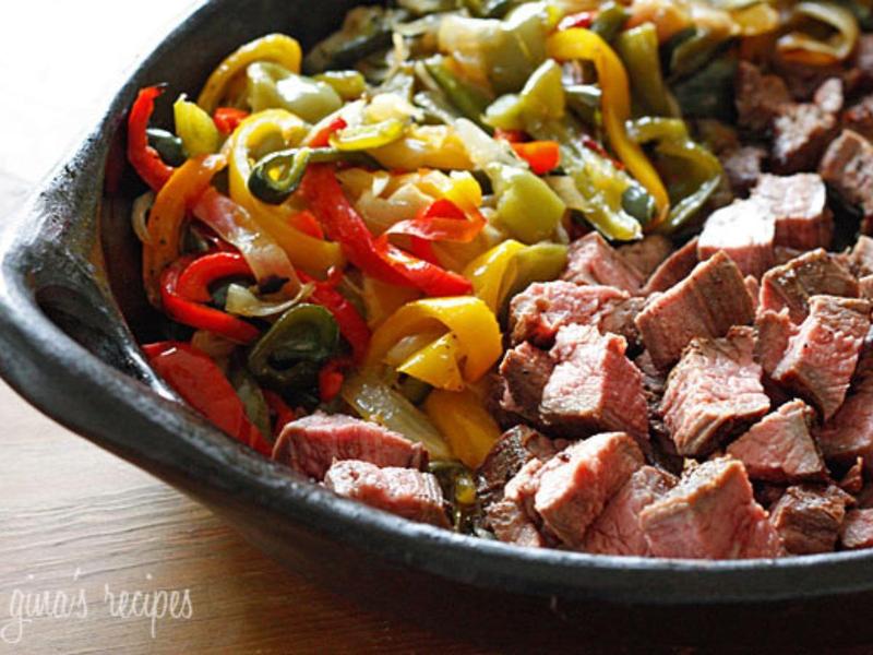 Grilled Steak Fajitas
