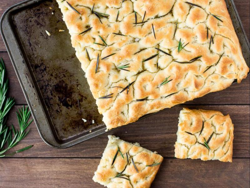 Homemade Rosemary Focaccia