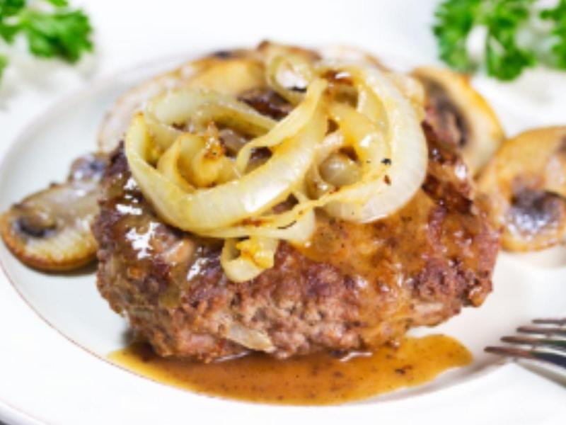 Salisbury Steak With Homemade Gravy