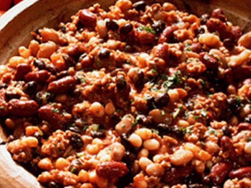 Moroccan spiced mince with couscous