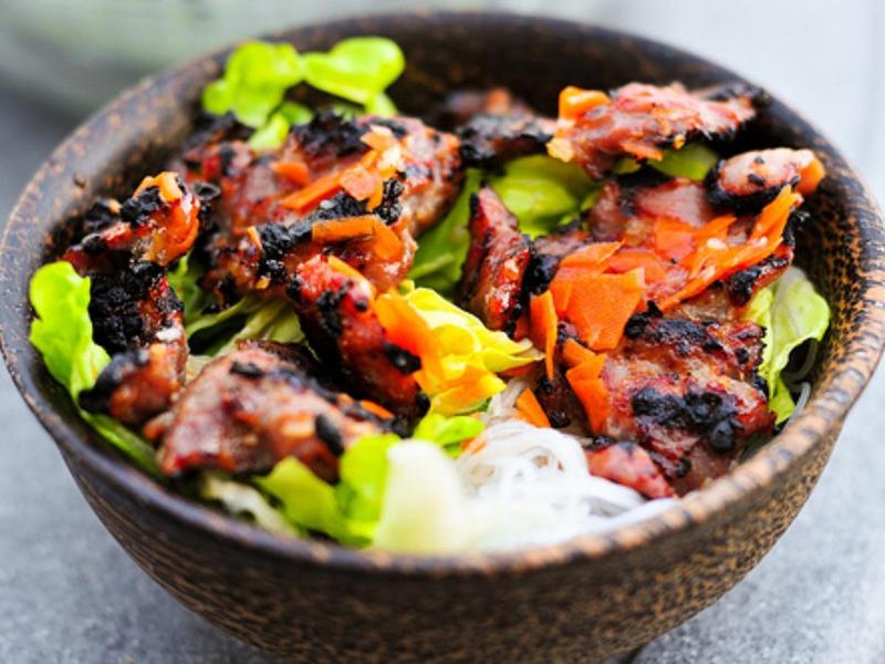 Grilling: Vietnamese Pork with Vermicelli Noodles and Nuoc Cham Recipe