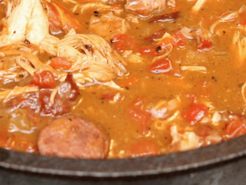 Chicken, Sausage, & Shrimp Gumbo
