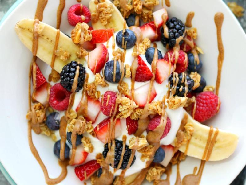 Breakfast Banana Split