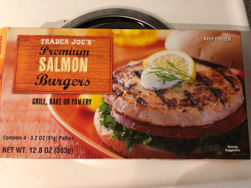 Premium Salmon Burger Patty