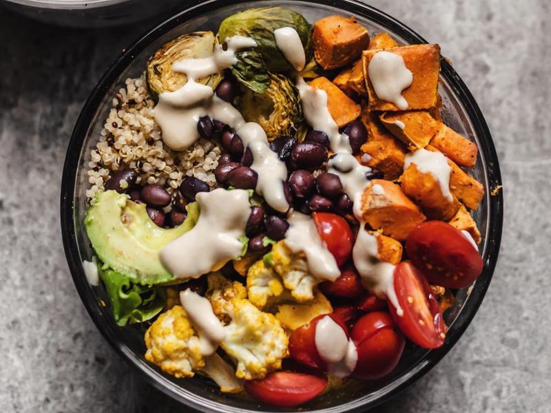 Roasted Veggie Buddha Bowl