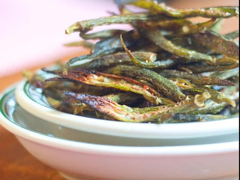 Okra Chips