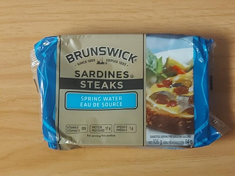 Sardines Steaks, Spring Water