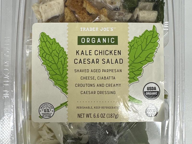 Kale Chicken Caesar Salad