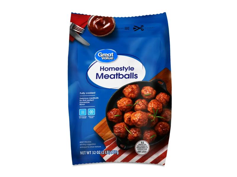 Fully Cooked Homestyle Meatballs