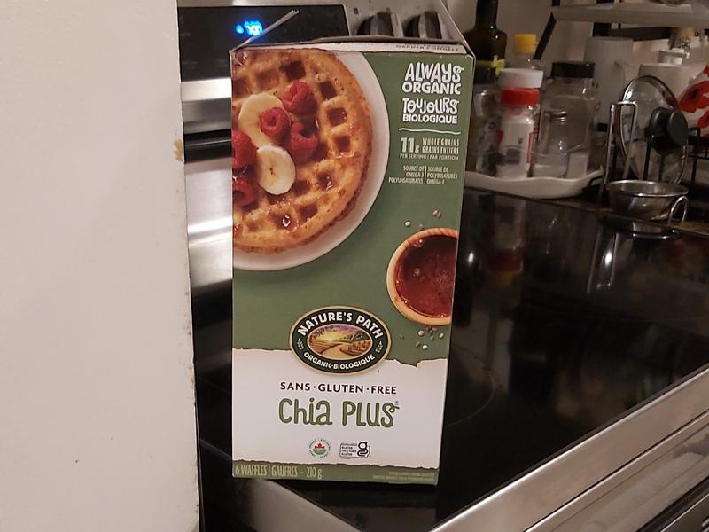 Waffles, Gluten Free, Chia Plus