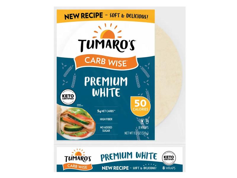 Premium White Low-In-Carb Wraps