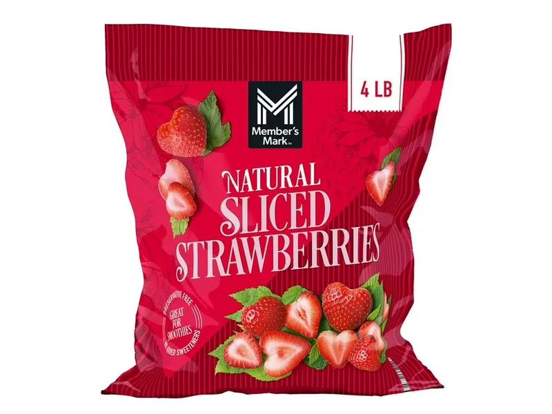 Sliced Strawberries