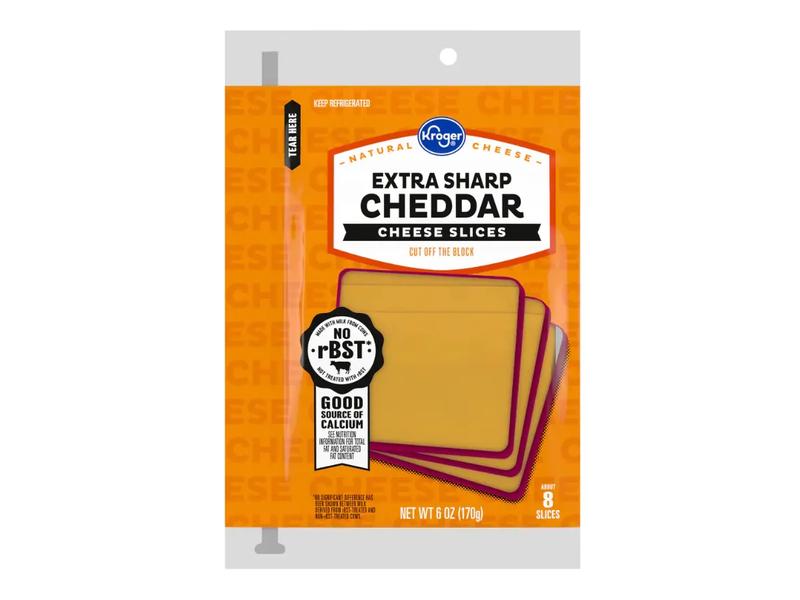 Extra Sharp Cheddar Cheese Slices