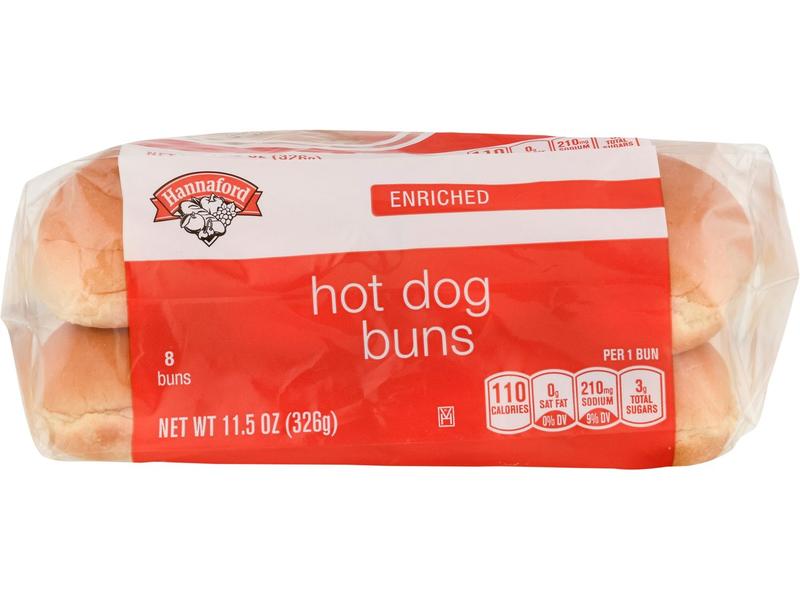 Hot Dog Buns, Enriched