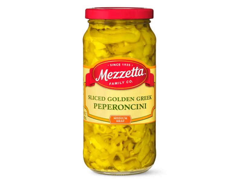 Peperoncini, Golden Greek, Medium Heat, Sliced