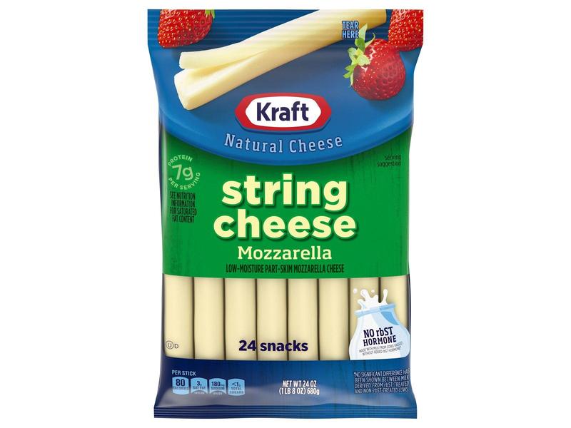 String Cheese, Low-Moisture, Part-Skim, Mozzarella