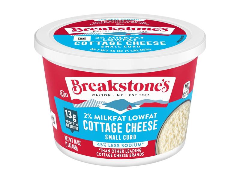 Cottage Cheese, Small Curd, 2% Milkfat, Lowfat