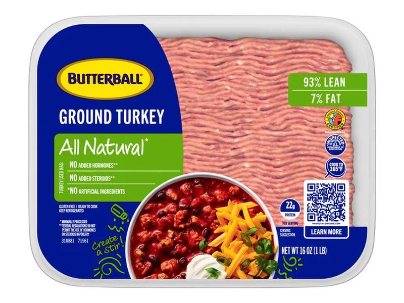 Ground Turkey, Everyday Fresh All Natural 93% Lean
