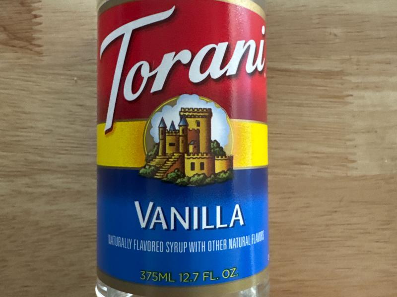 Flavoring Syrup, Vanilla