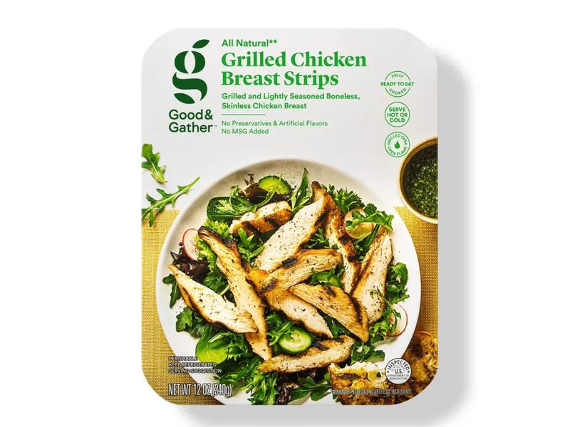 Grilled Chicken Breast Strips