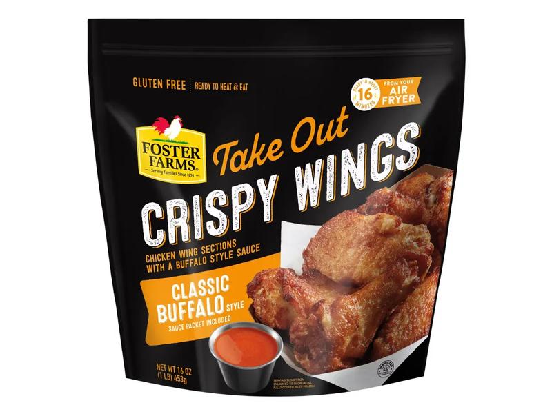 Crispy Wings, Take Out, Classic Buffalo Style