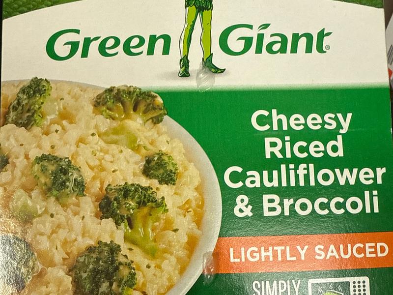 Cauliflower & Broccoli, Cheesy Riced, Lightly Sauced