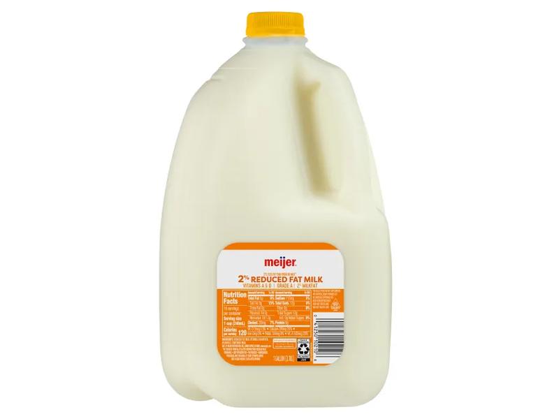Milk, 2% Reduced Fat