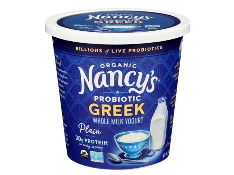 Probiotic Greek Yogurt, Plain, Whole Milk