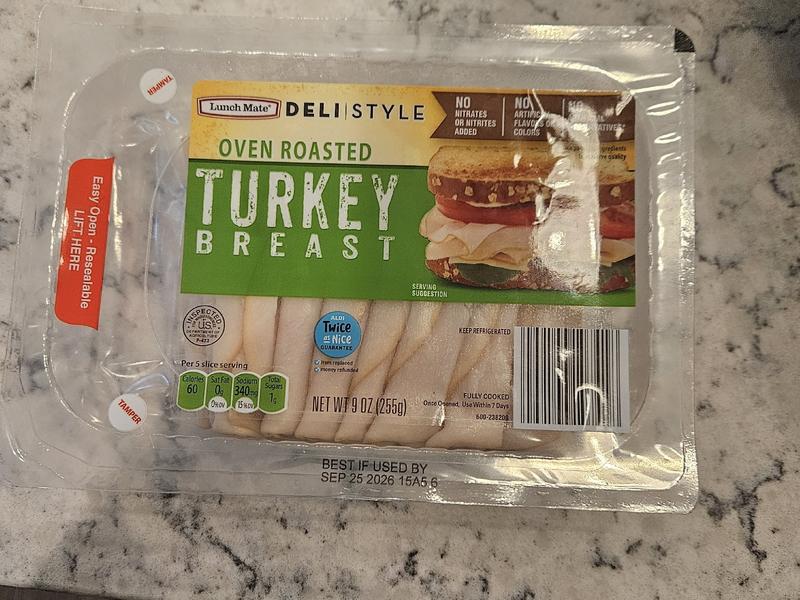 Turkey Breast, Oven Roasted