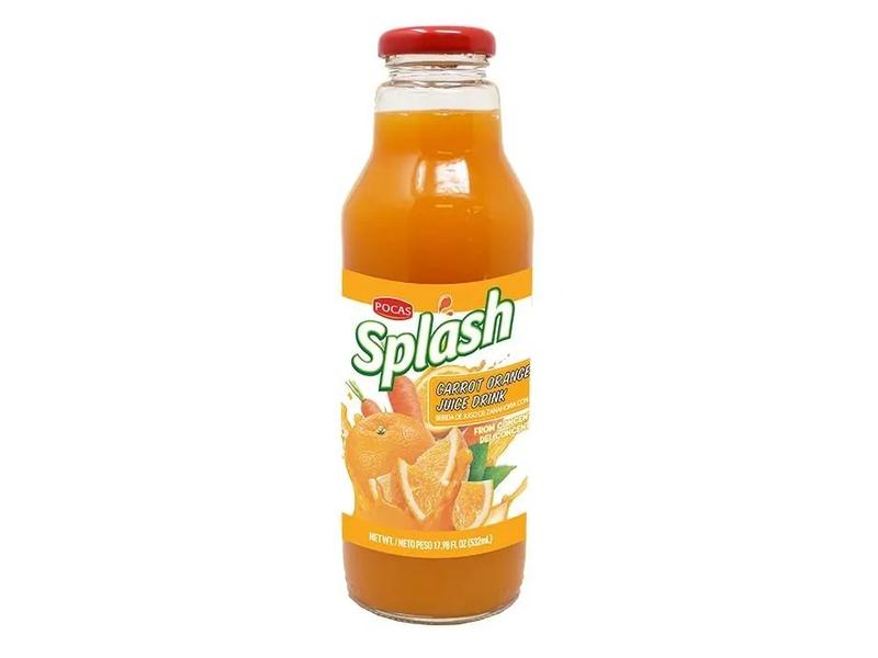 Splash Juice Drink, Carrot Orange