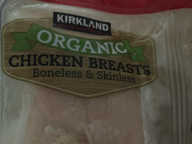Organic Chicken Breasts, Boneless Skinless