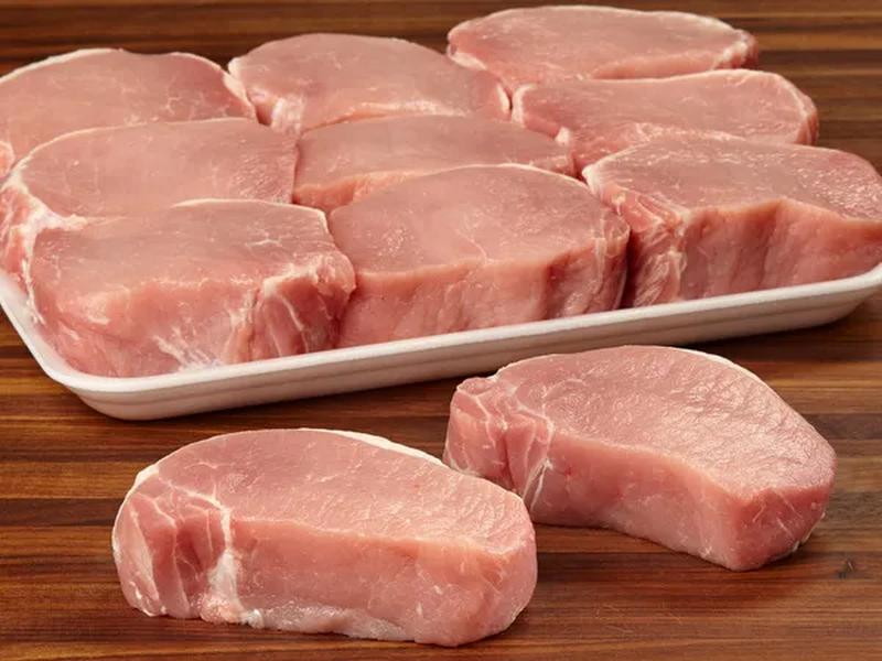 Pork loin, top loin (chops)