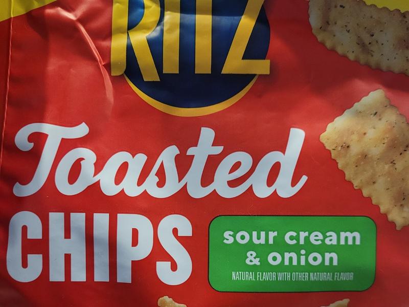 Toasted Chips, Sour Cream & Onion, Family Size