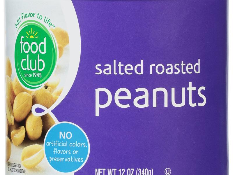 Peanuts, Salted, Roasted