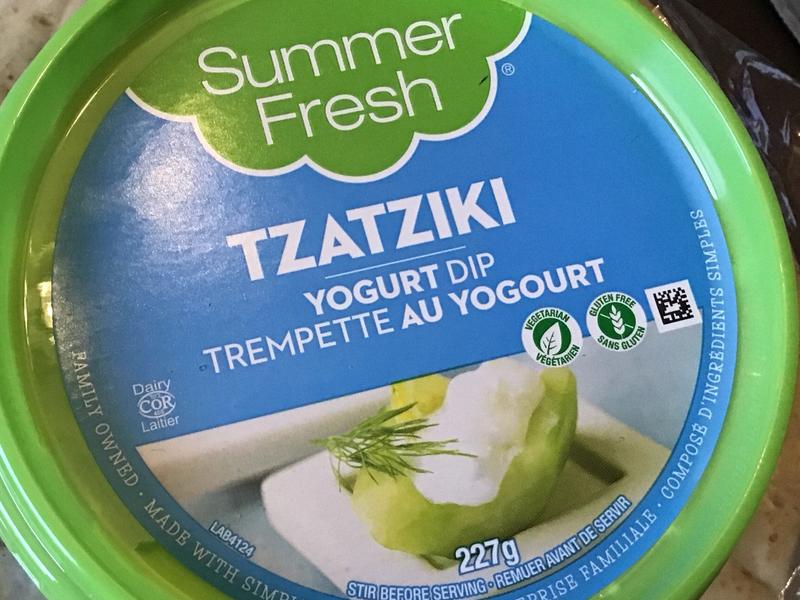 Tzatziki Yogurt Cucumber Dip