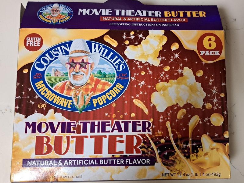 Movie Theater Butter Microwave Popcorn