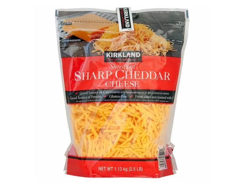Sharp Cheddar Cheese, Shredded