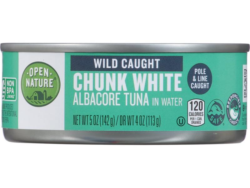 Tuna in Water, Albacore, Chunk White