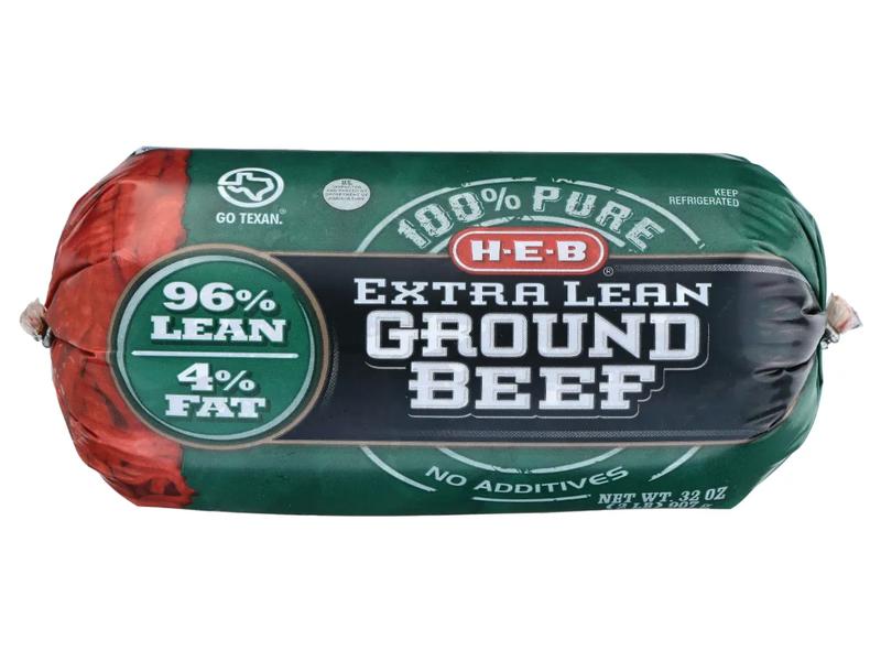 100% Pure Extra Lean Ground Beef