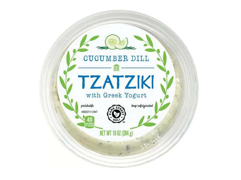Tzatziki with Greek Yogurt, Cucumber Dill